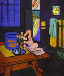 Henri Matisse - Red Fish in Interior