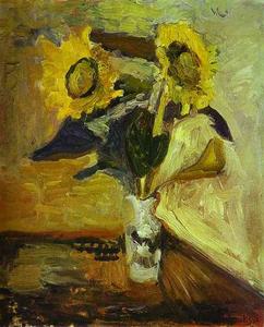 Henri Matisse - Vase of Sunflowers