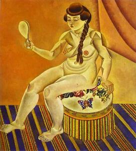Joan Miro - Nude with Mirror