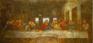 Leonardo Da Vinci - The Last Supper - (own a famous paintings reproduction)