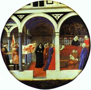 Masaccio (Ser Giovanni, Mone Cassai) - Birth Salver