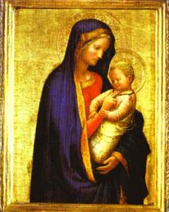 Masaccio (Ser Giovanni, Mone Cassai) - Madonna and Child