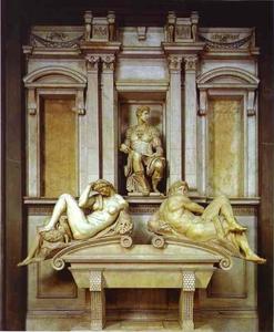 Michelangelo Buonarroti - Tomb of Giuliano de' Medici