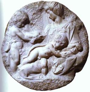 Michelangelo Buonarroti - Tondo Taddei
