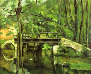 Paul Cezanne - The Bridge of Maincy near Melun