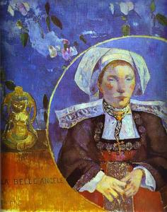 Paul Gauguin - La Belle Angèle (Portrait of Madame Satre)