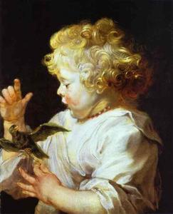 Peter Paul Rubens - Infant with a Bird