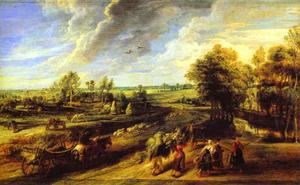 Peter Paul Rubens - Return of the Peasants from the Fields