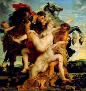 Peter Paul Rubens - The Rape of the Daughters of Leucippus