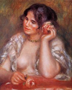 Pierre-Auguste Renoir - Gabrielle with a Rose