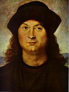 Raphael (Raffaello Sanzio Da Urbino) - Portrait of a Man