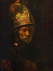 Rembrandt Van Rijn - Man in a Gold Helmet