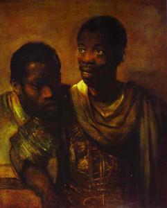 Rembrandt Van Rijn - Two Negroes