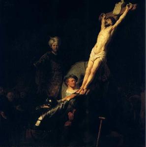 Rembrandt Van Rijn - L Erection De La Croix, munich