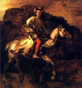 Rembrandt Van Rijn - Cavalier Polonais Fils Prodigue, newyork