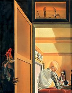 Salvador Dali - Gala and the Angelus of Millet