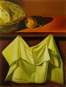 Salvador Dali - Untitled (Still Life with White Cloth)