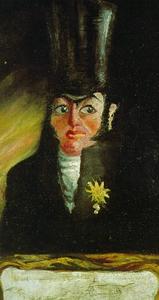 Salvador Dali - Portrait of Mr. Pancraci, circa 1919