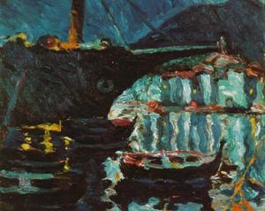 Salvador Dali - The Port of CadaquNs, circa 1919