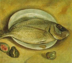 Salvador Dali - Still Life - Fish, 1922