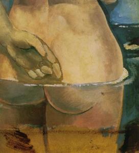 Salvador Dali - Nude in the Water, 1925