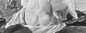 Salvador Dali - Venus with Cupids (detail), 1925