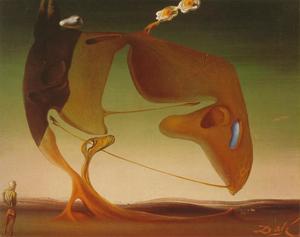 Salvador Dali - Surrealist Architecture, circa 1932