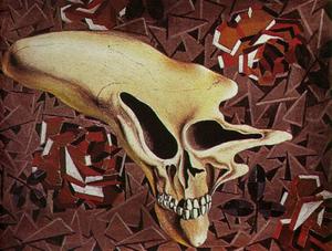 Salvador Dali - Untitled - Death Outside the Head-Paul Eluard, circa 1933