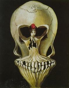Salvador Dali - Ballerina in a Death-s Head, 1939