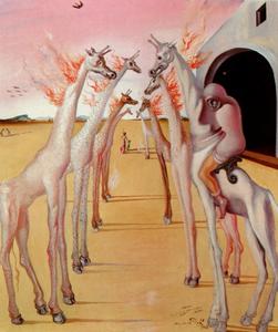 Salvador Dali - The Flames, They Call, 1942