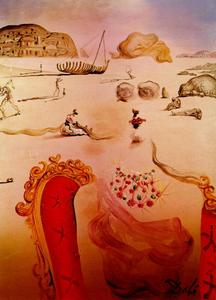 Salvador Dali - Paranoia (Surrealist Figures), 1944