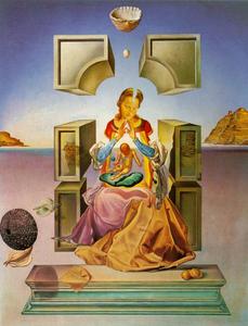 Salvador Dali - The Madonna of Port Lligat (first version), 1949