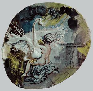 Salvador Dali - Leda-s Swan (Leda and the Swan), 1961