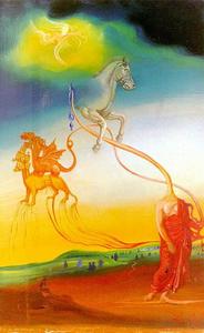 Salvador Dali - The Second Coming of Christ, 1971