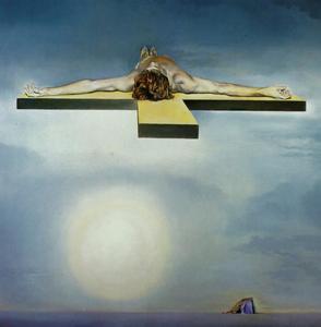 Salvador Dali - Gala-s Christ (stereoscopic work, left component), 1978