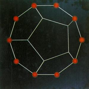Salvador Dali - Pentagonal Sardana (stereoscopic work, left component), 1979