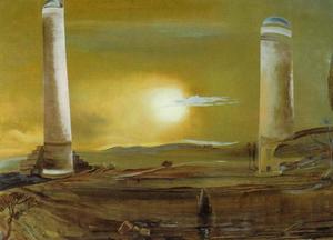 Salvador Dali - The Towers, 1981