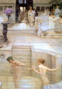 Lawrence Alma-Tadema - A Favourite Custom
