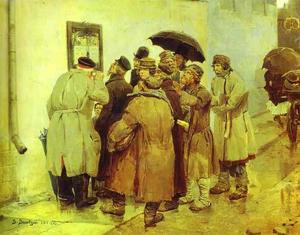 Victor Vasnetsov - News from the Front