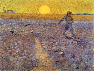 Vincent Van Gogh - Sower with Setting Sun