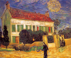 Vincent Van Gogh - White House at Night
