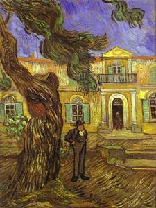 Vincent Van Gogh - Hospital Saint-Paul at Saint-Rémy-de-Provence