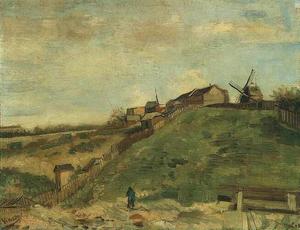 Vincent Van Gogh - Montmartre Quarry, the Mills