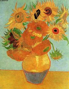 Vincent Van Gogh - Still Life Vase with Twelve Sunflowers