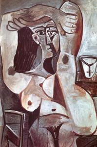 Pablo Picasso - Nude with Uplifted Arms