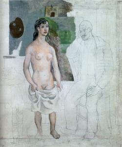 Pablo Picasso - The Artist and his Model