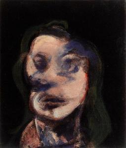 Francis Bacon - studies for portrait (looking right), 1964