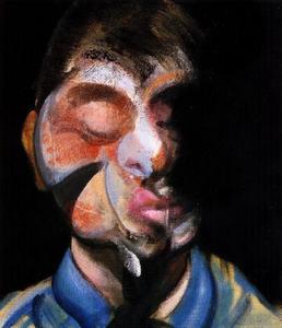 Francis Bacon - three studies for self-portrait, 1972 b