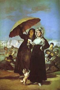 Francisco De Goya - A Woman Reading a Letter