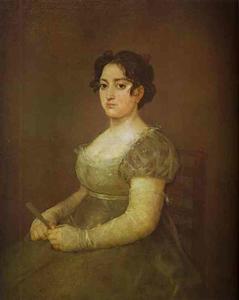 Francisco De Goya - Woman with a Fan